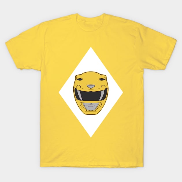 Power ranger yellow ranger T-Shirt by ekkimu